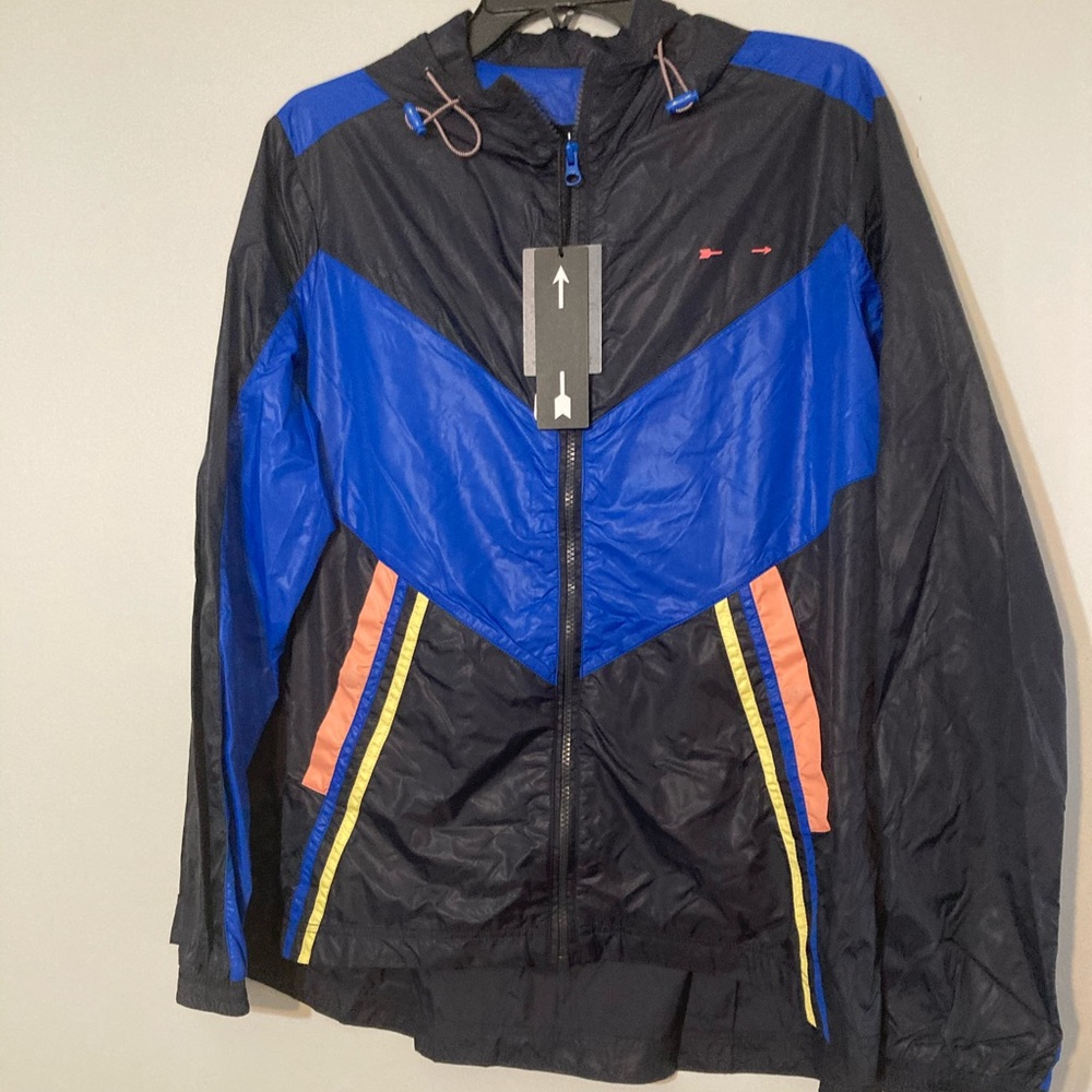 The Upside Magic Ash Water Resistant Jacket- Blue